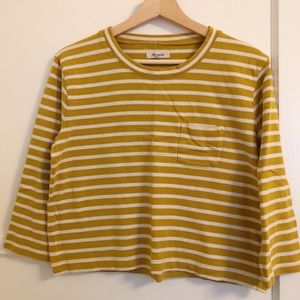 Madewell Long Sleeve Striped Top
